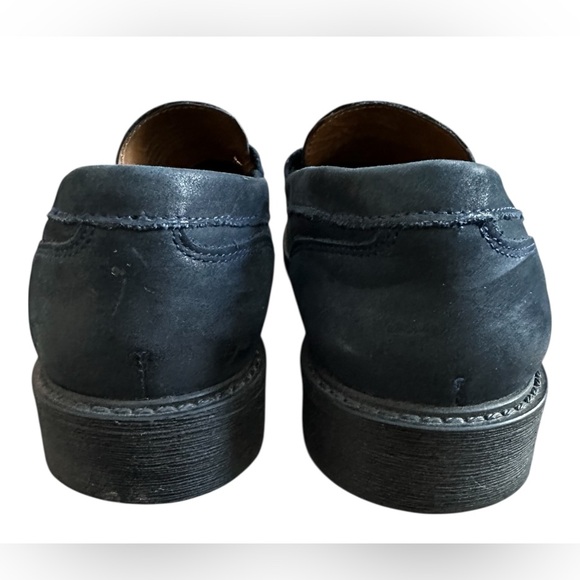 Artisan by Zigi New York Womens Black Leather Penny Loafers Classic Size 6.5 - Picture 4 of 8